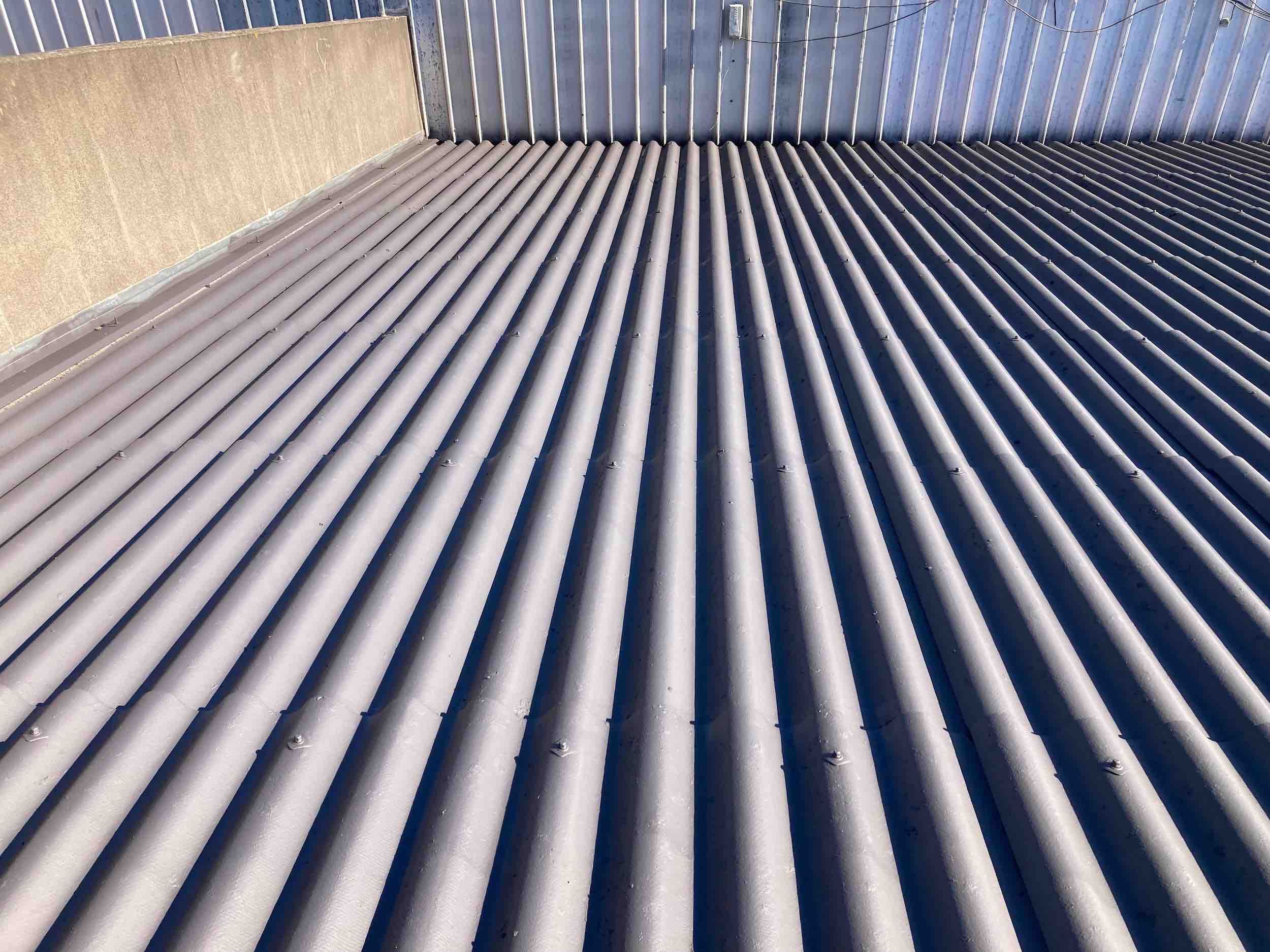 nettoyage toiture fibrociment